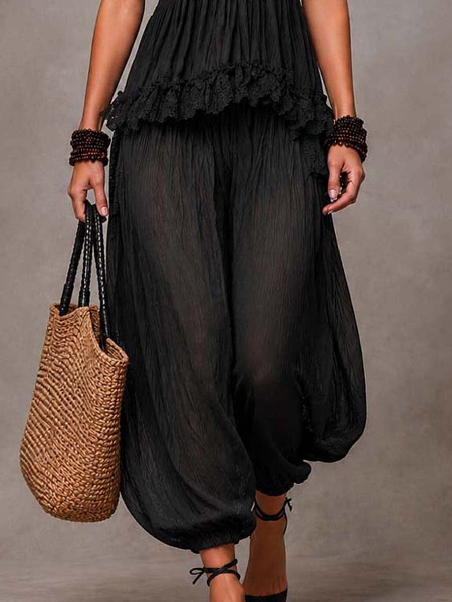 Sienna | Bohemian V-Neck Two-Piece Set