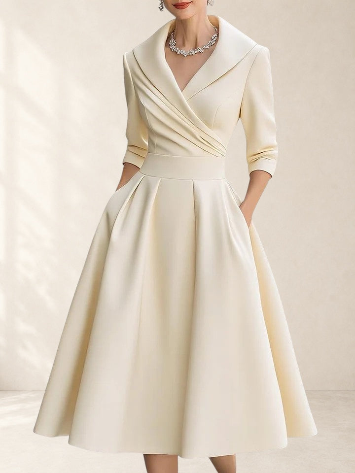 Stella | Elegant Midi Dress