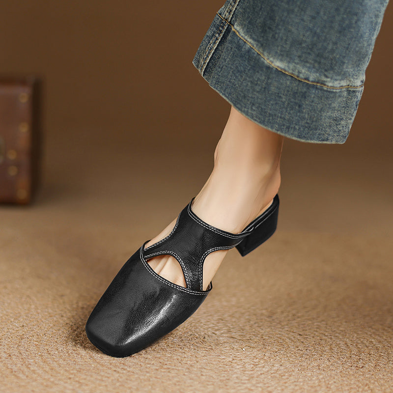 Dessa | Vegan Leather Mules