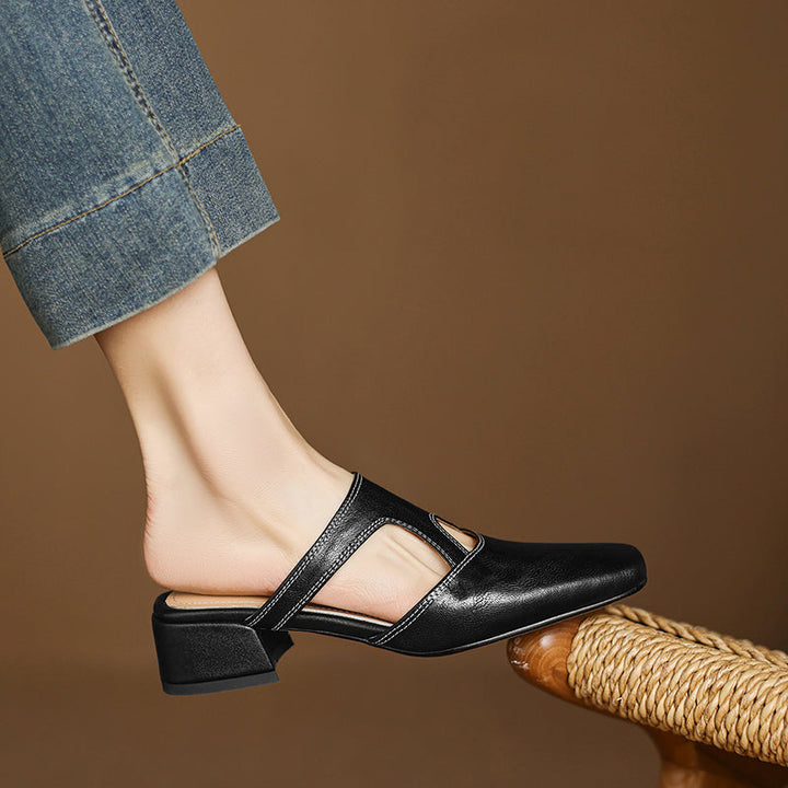 Dessa | Vegan Leather Mules