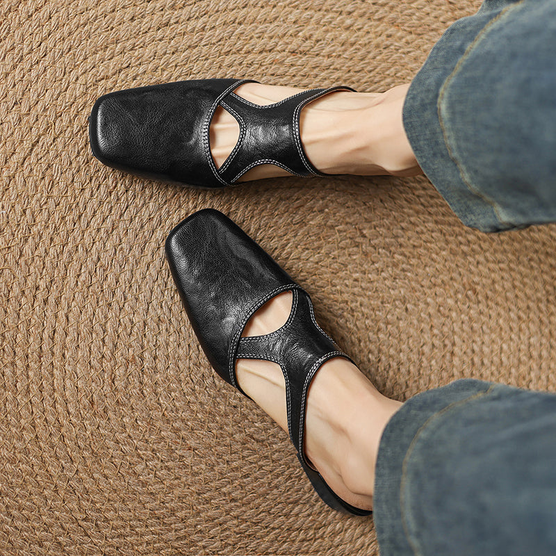 Dessa | Vegan Leather Mules