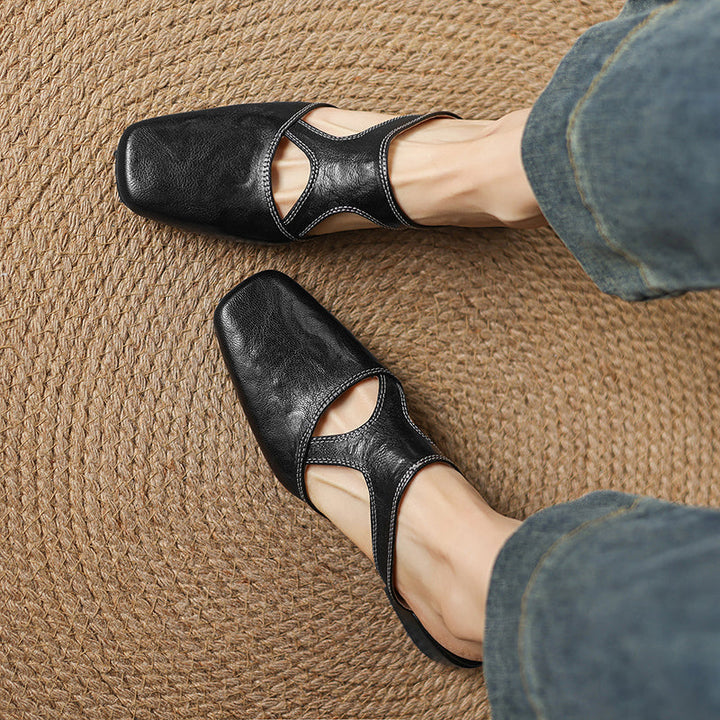 Dessa | Vegan Leather Mules