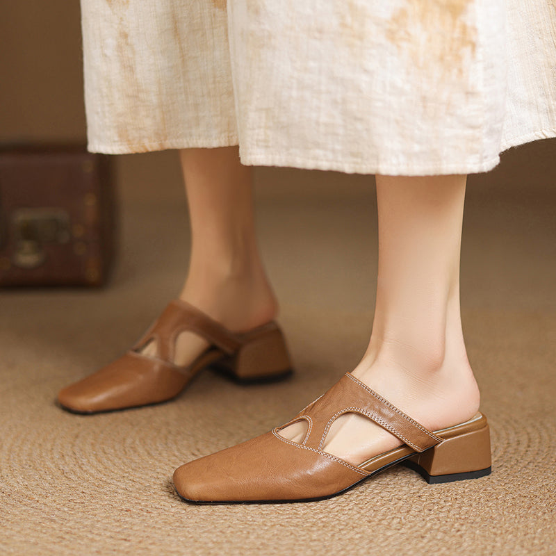 Dessa | Vegan Leather Mules
