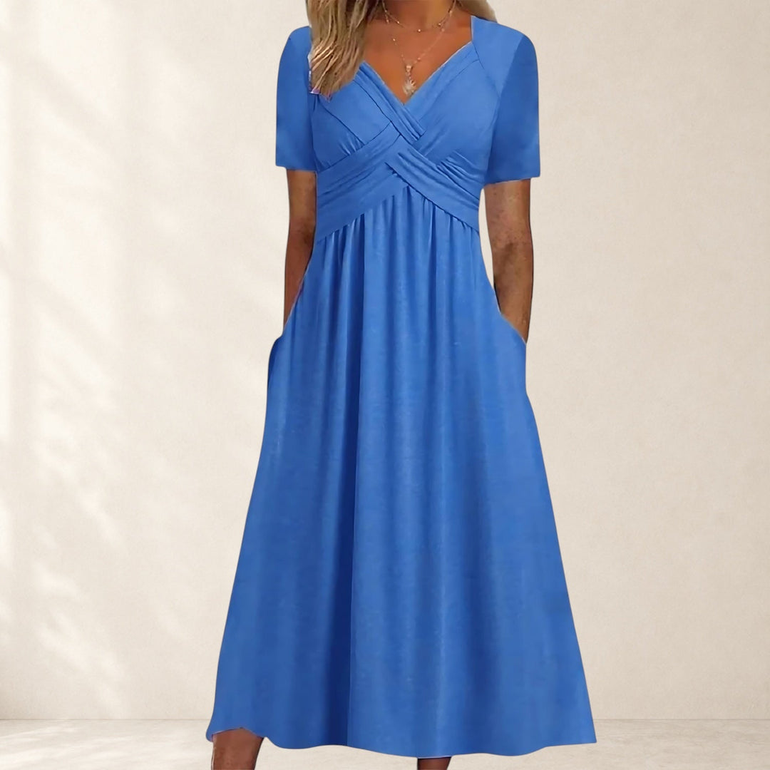 Kate™ | Midi Dress with Tummy Control