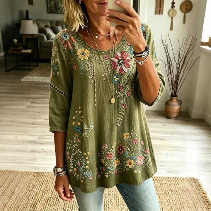 Olivia™ | Floral Printed Blouse