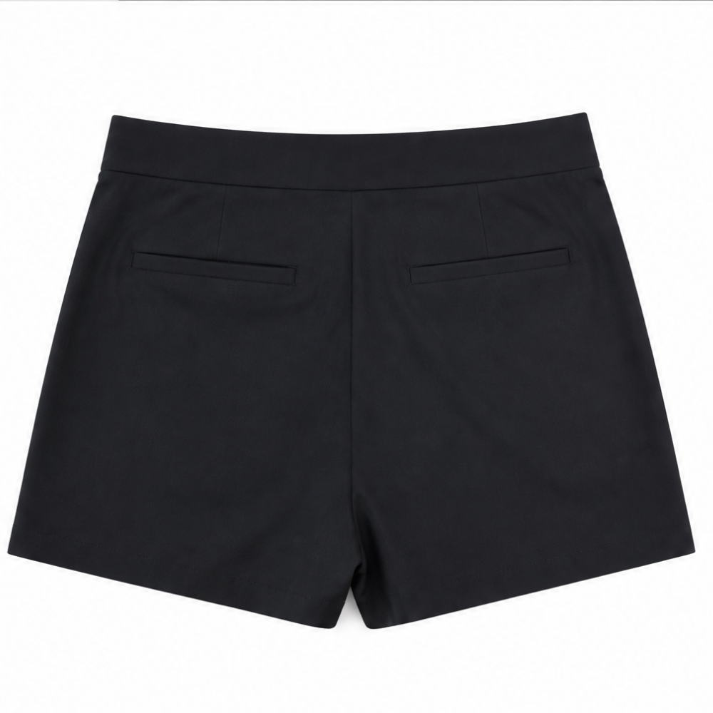 Velora – High-Waisted Shorts with Real Pockets