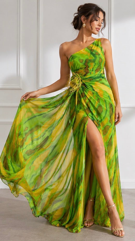 Violet &amp; Grace™ | Vibrant Draped Dress