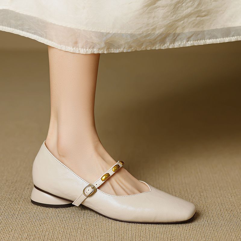 Zyra | Vegan Leather Flats