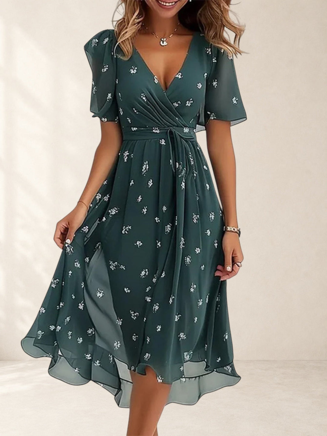 Marina™ | Summer Dress With Belly Cover
