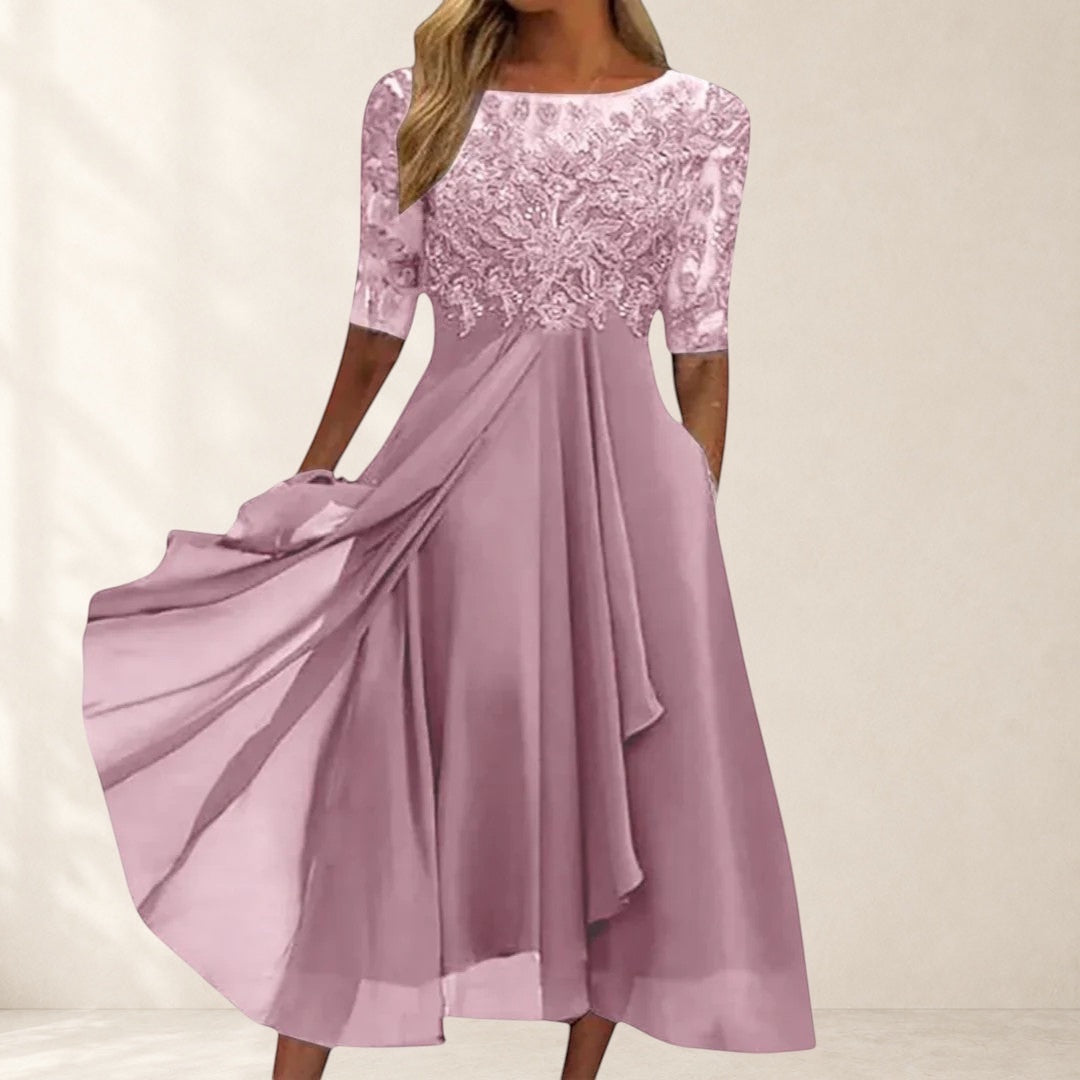 Vanessa | Elegant Lace Dress