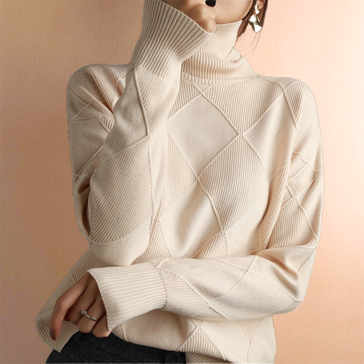 Amelie | Chunky Knit Roll Turtleneck