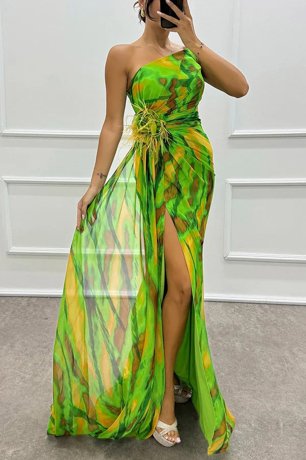 Violet &amp; Grace™ | Vibrant Draped Dress