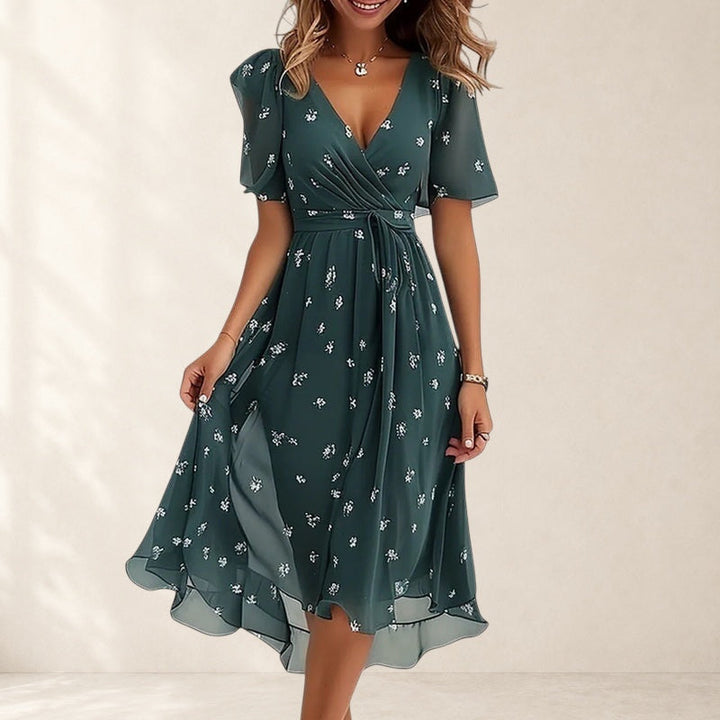 Iris™ | Chic Midi Dress