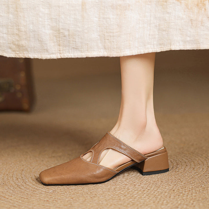Dessa | Vegan Leather Mules