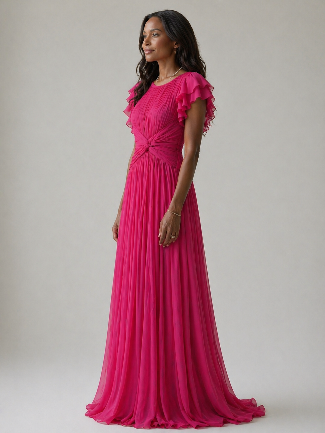Violet &amp; Grace™ | Pleated Evening Dress