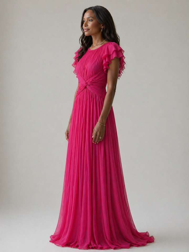 Violet &amp; Grace™ | Pleated Evening Dress