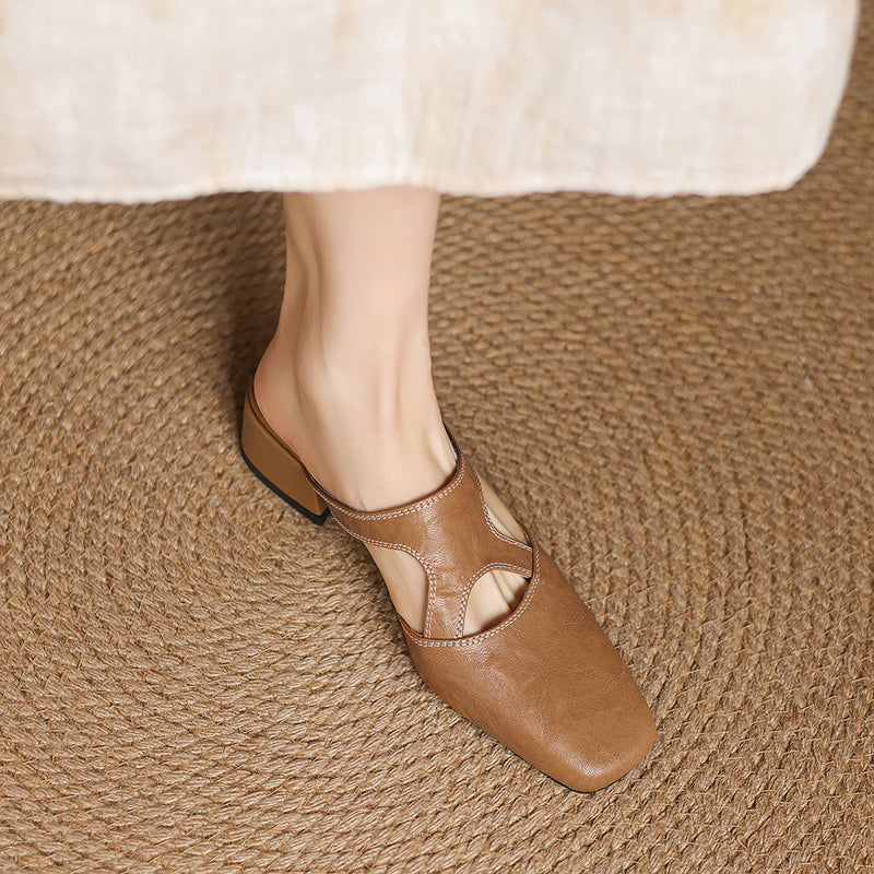 Dessa | Vegan Leather Mules