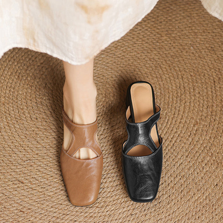 Dessa | Vegan Leather Mules