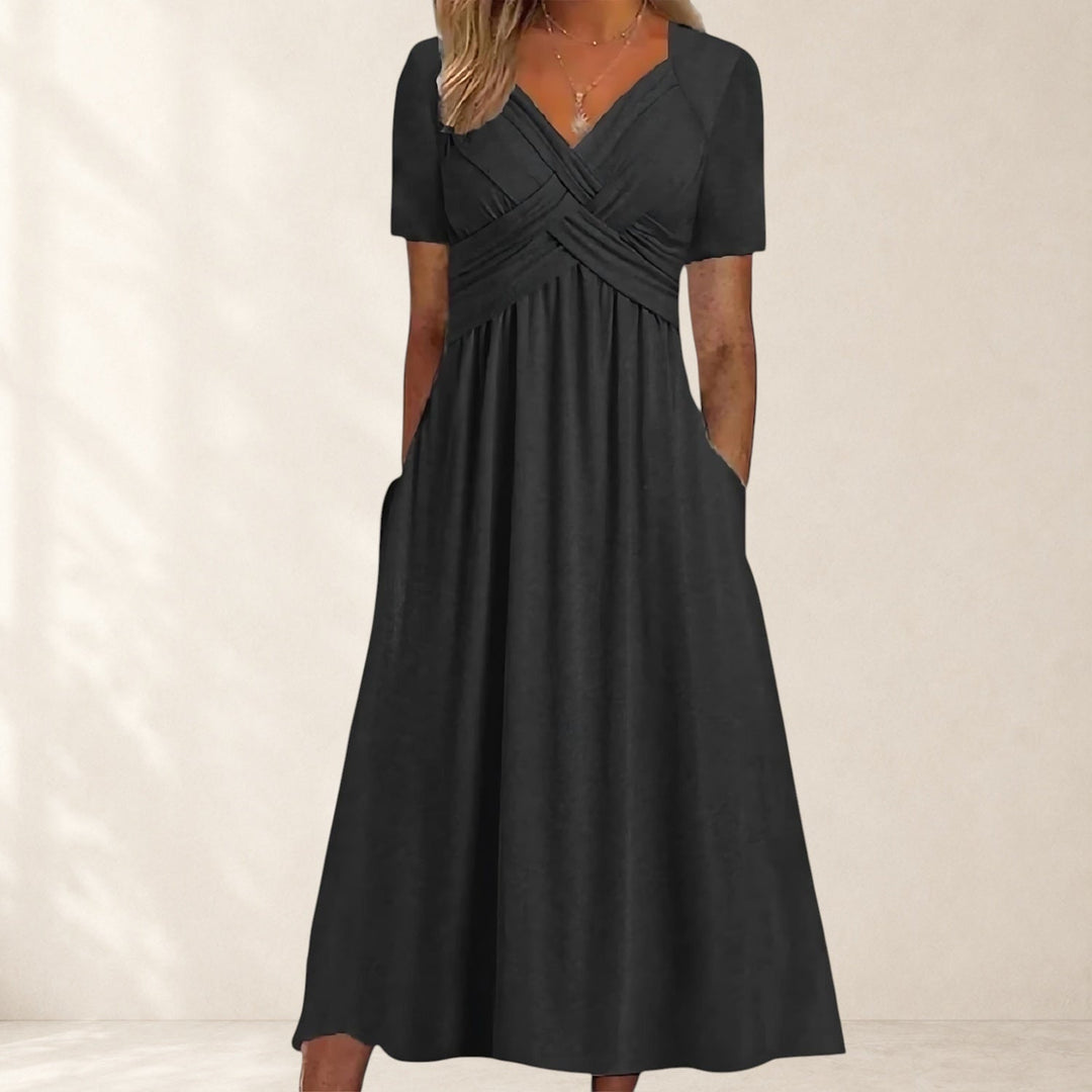 Kate™ | Midi Dress with Tummy Control