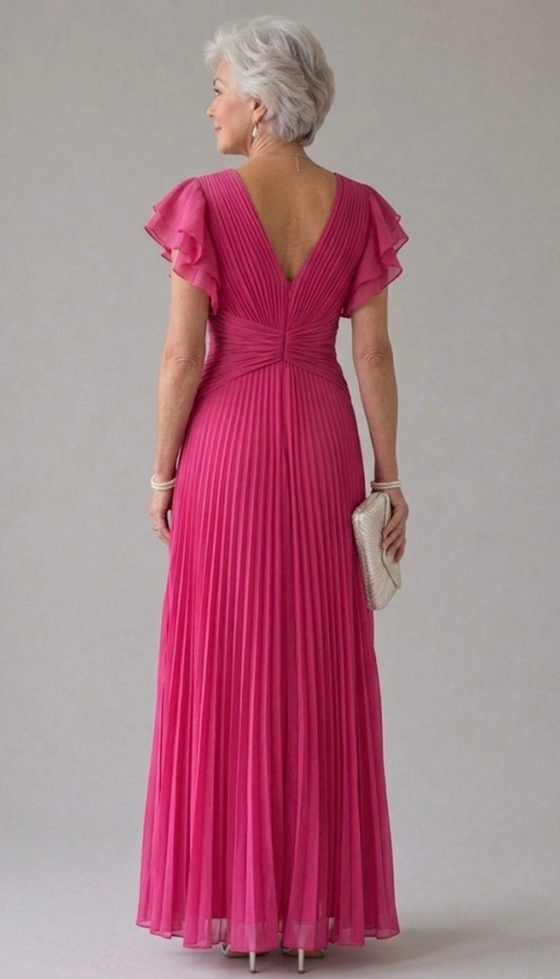 Violet &amp; Grace™ | Pleated Evening Dress