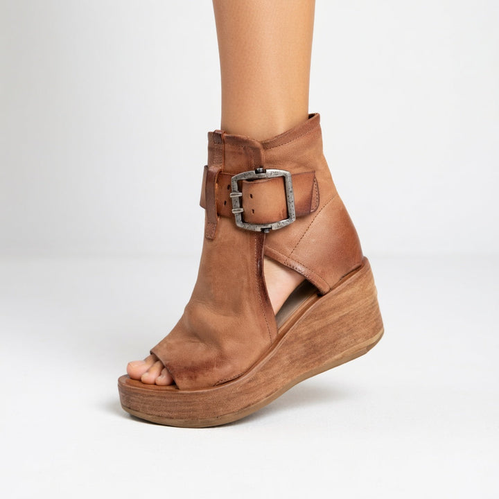 Orélisse™ | Modern Open Wedge Booties