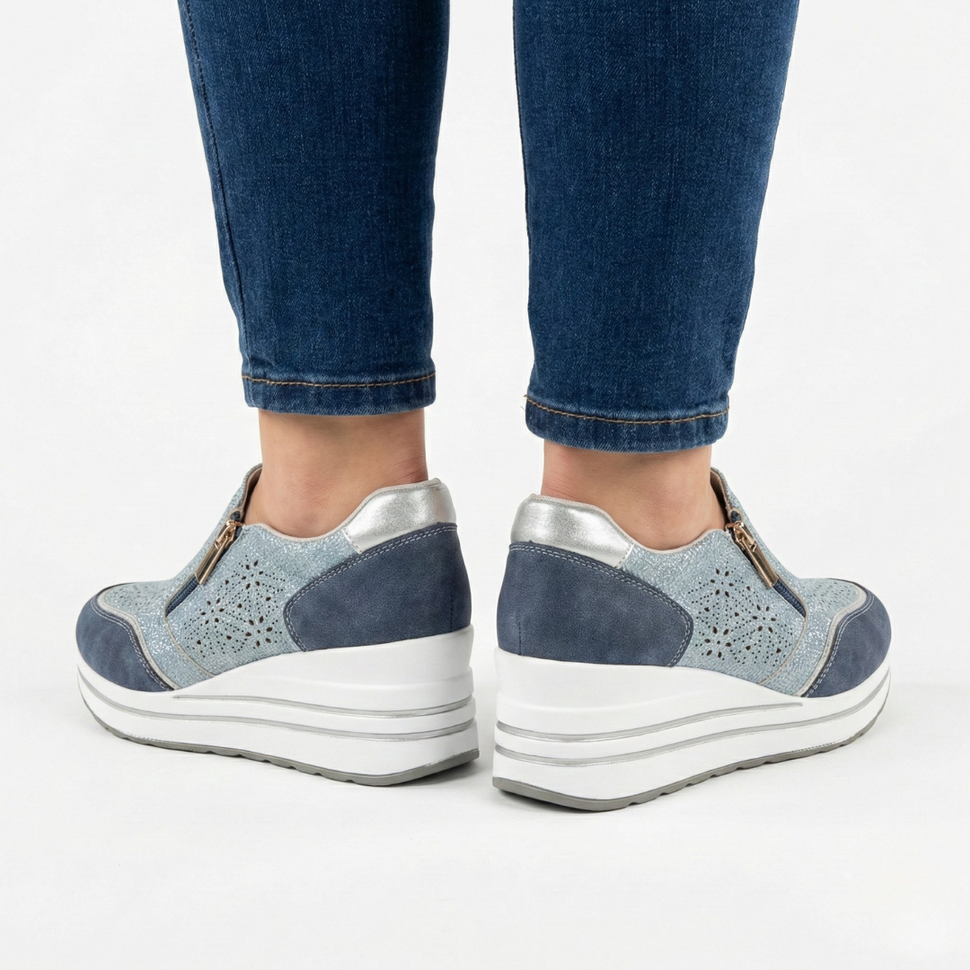 Cate | Sparkle Comfort Wedge Shoes