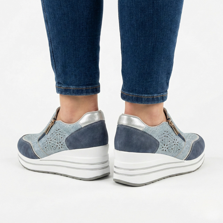 Cate | Sparkle Comfort Wedge Shoes