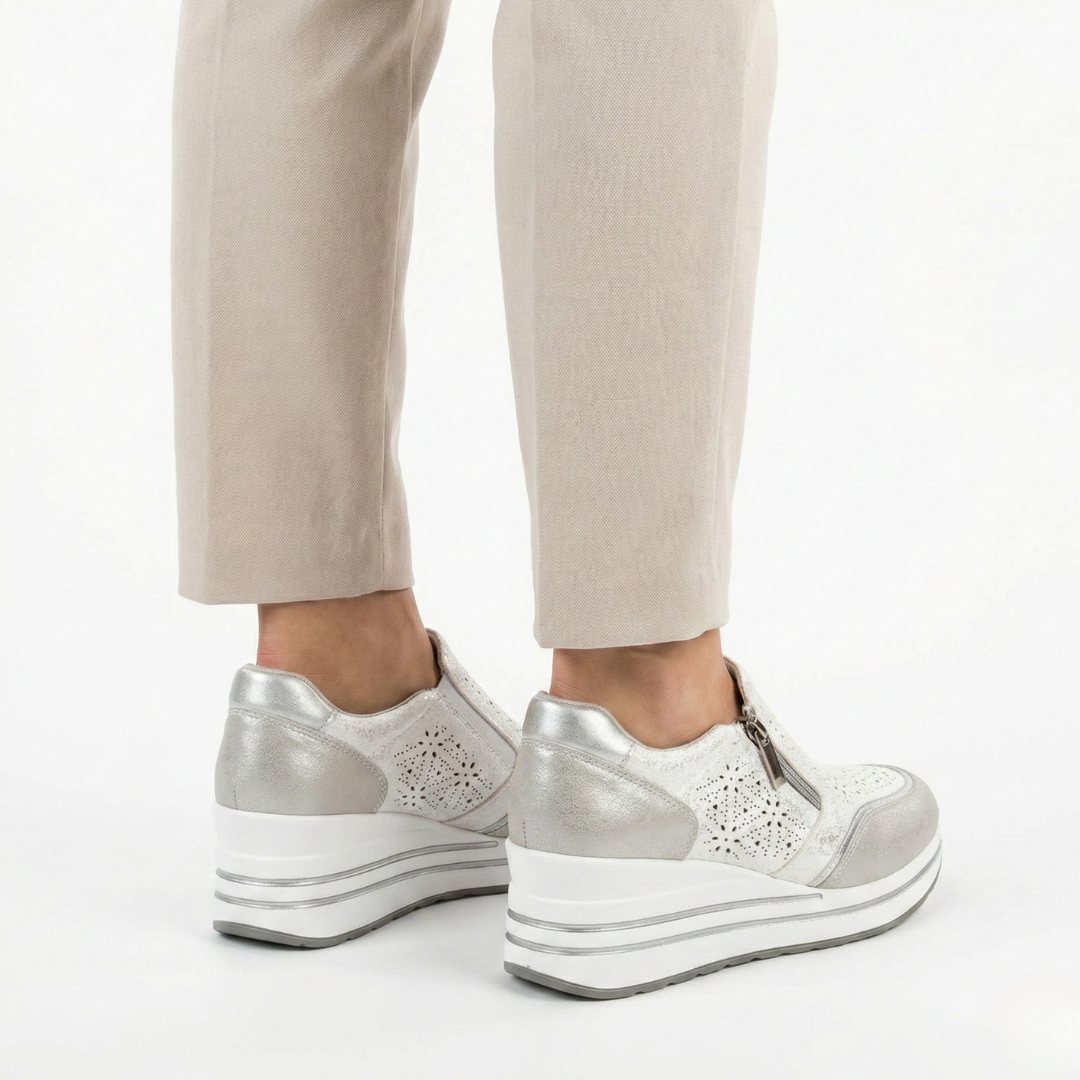 Cate | Sparkle Comfort Wedge Shoes