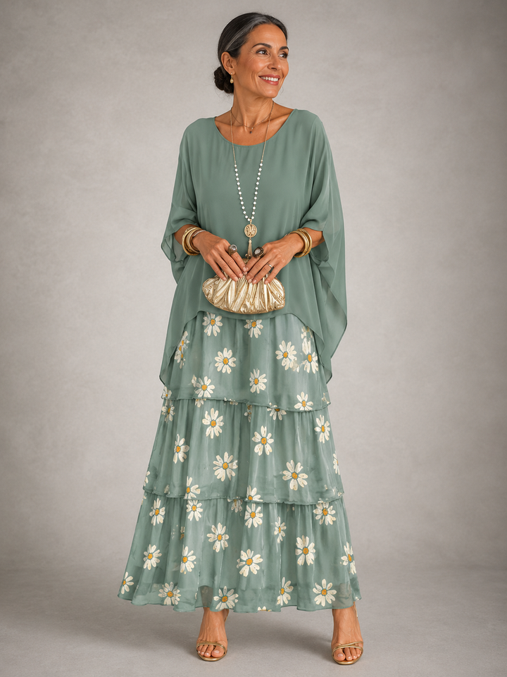 ELVENA™ | Elegant Flowy Maxi Dress