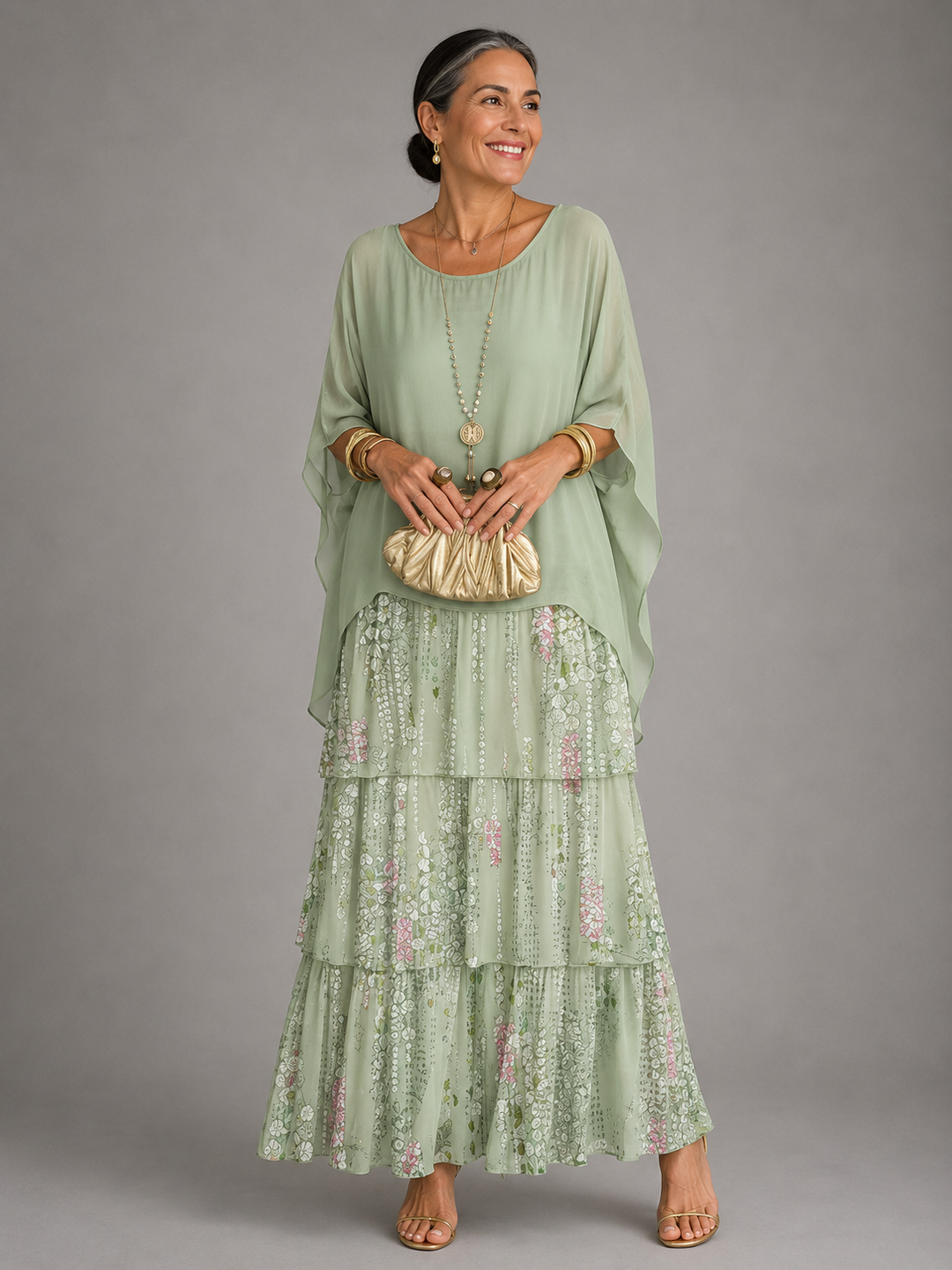 ELVENA™ | Elegant Flowy Maxi Dress