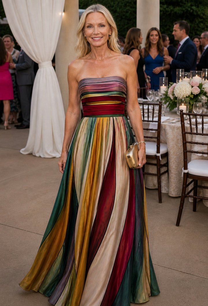Violet &amp; Grace™ | Effortless Strapless A-Line Dress