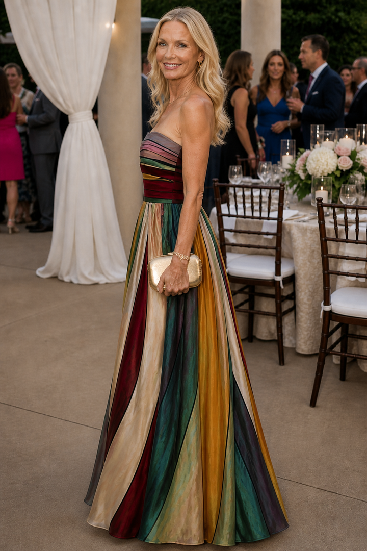 Violet &amp; Grace™ | Effortless Strapless A-Line Dress