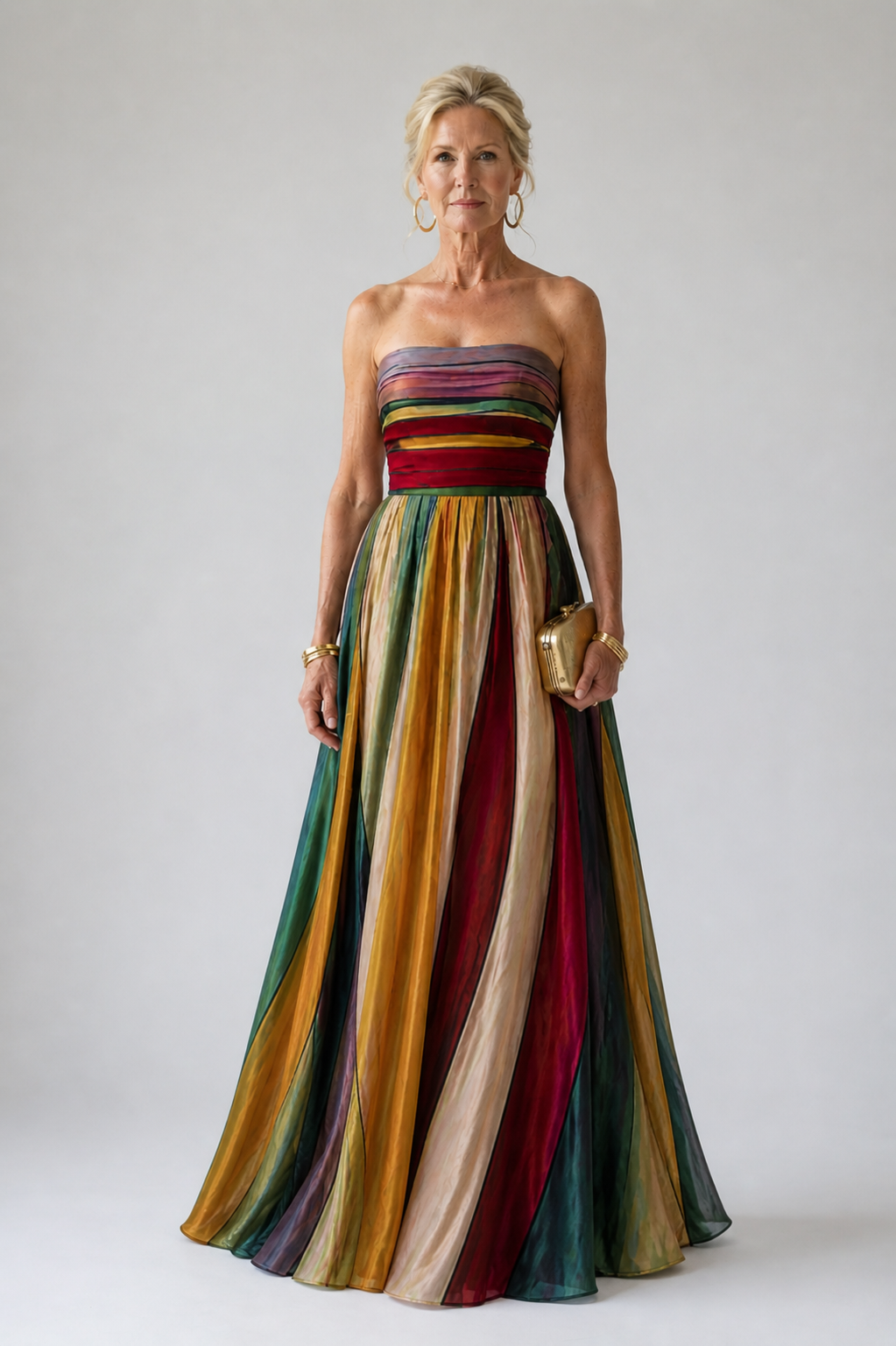Violet &amp; Grace™ | Effortless Strapless A-Line Dress
