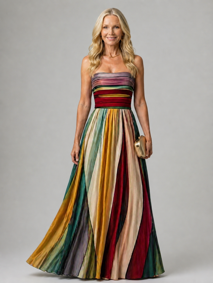 Violet &amp; Grace™ | Effortless Strapless A-Line Dress