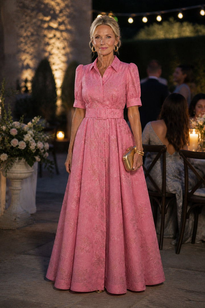 Violet &amp; Grace™ | Belted Floral Maxi Dress