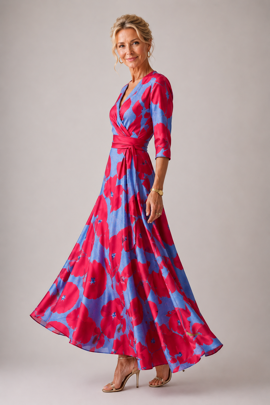 Violet &amp; Grace™ | Comfortable dress for every day with V-neck