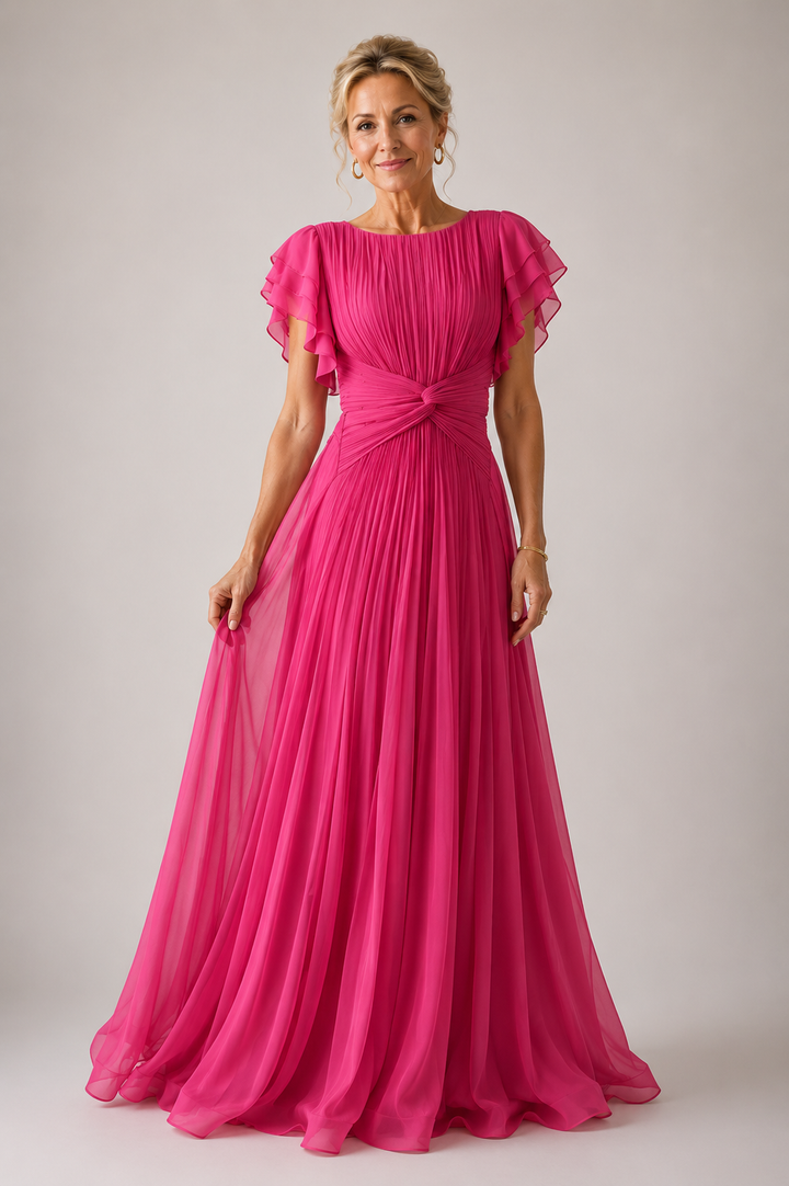 Violet &amp; Grace™ | Pleated Evening Dress