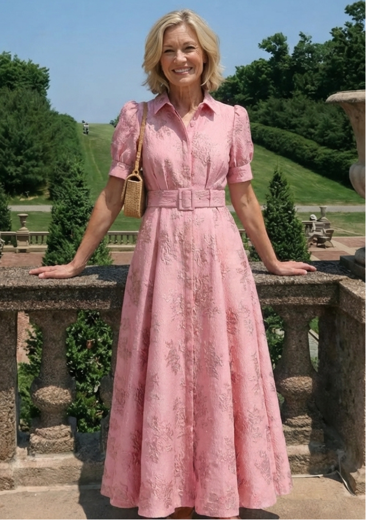 Violet &amp; Grace™ | Belted Floral Maxi Dress