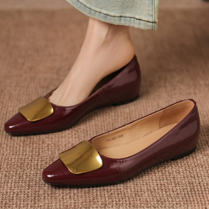 Lorea | Vegan Leather Flats