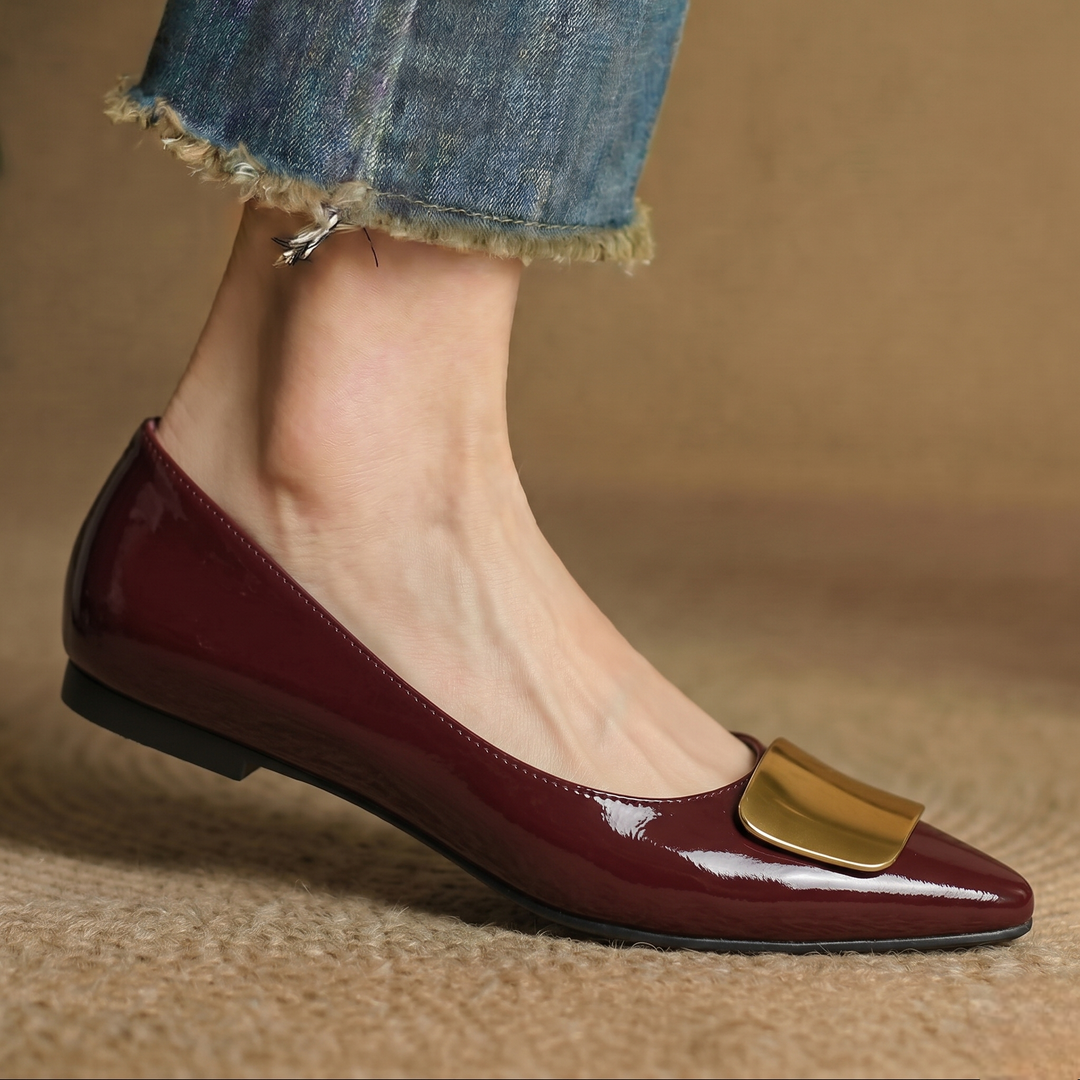 Lorea | Vegan Leather Flats