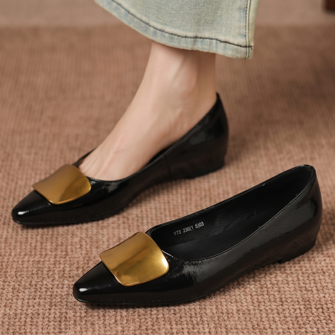 Lorea | Vegan Leather Flats