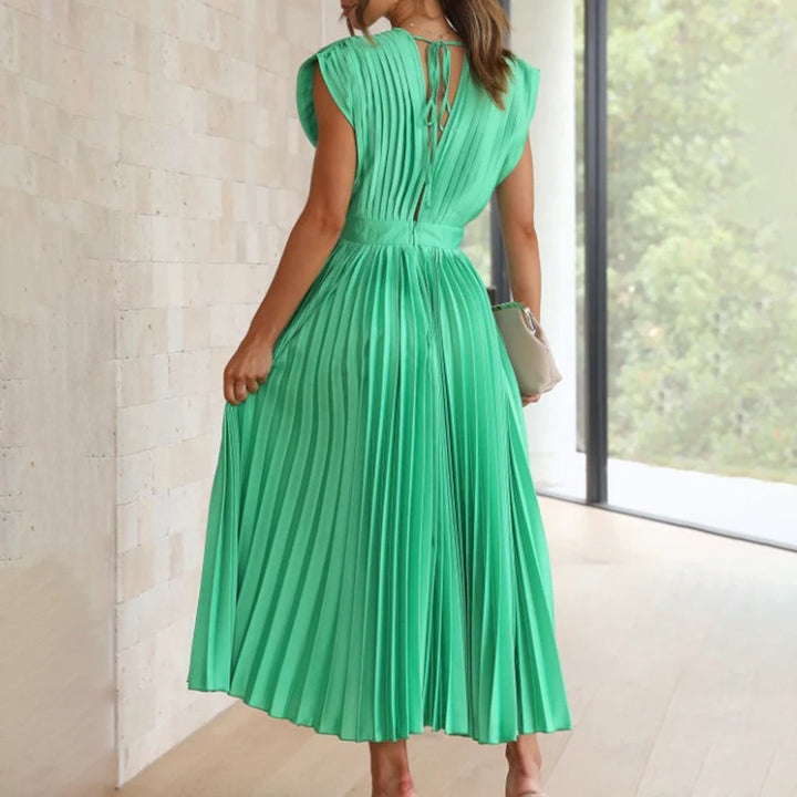 Violet &amp; Grace™ | Timeless Pleated Midi Dress