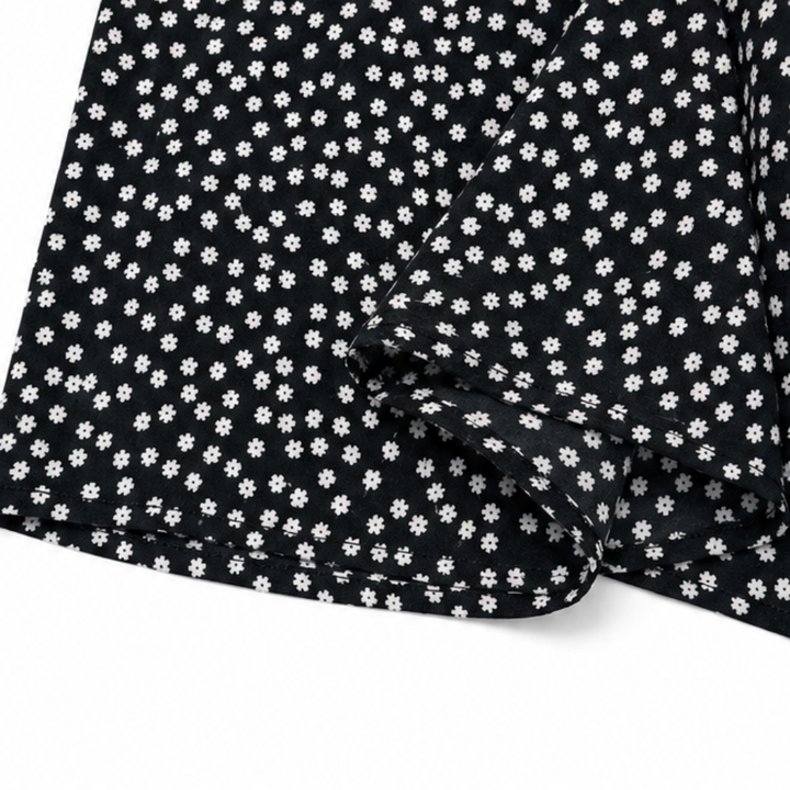 Velura – Smocked High-Waist Wide-Leg Floral Pants