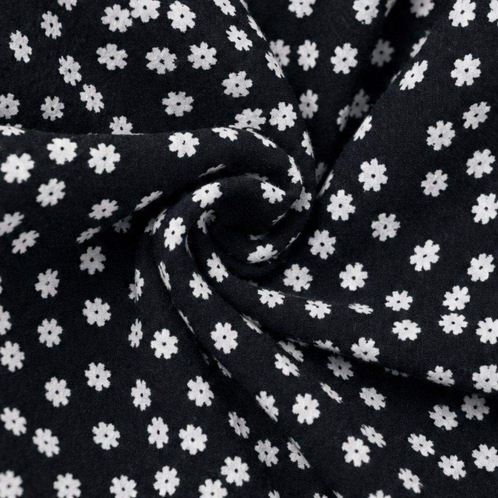 Velura – Smocked High-Waist Wide-Leg Floral Pants