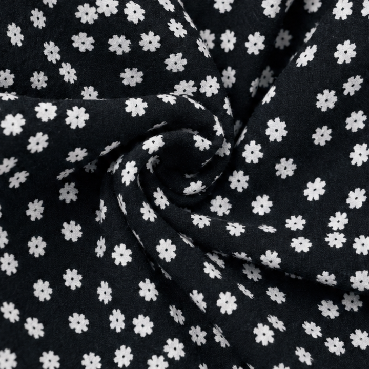Velura – Smocked High-Waist Wide-Leg Floral Pants