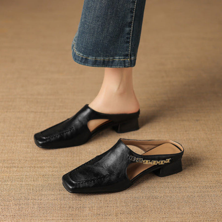 Vyla | Vegan Leather Mules