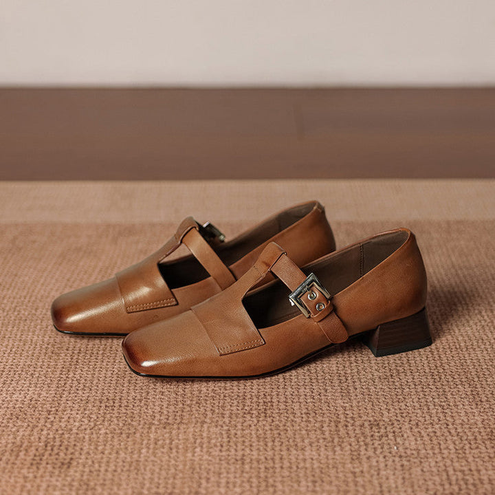 Veyra | Vegan Leather Heels