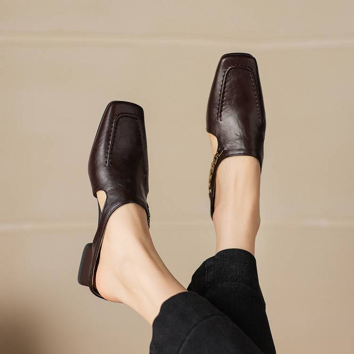Vyla | Vegan Leather Mules