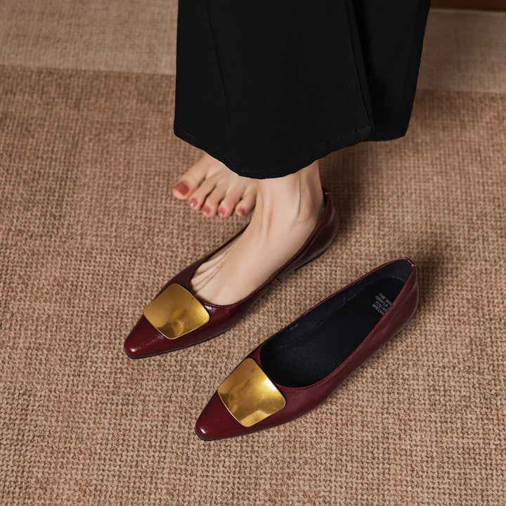 Lorea | Vegan Leather Flats