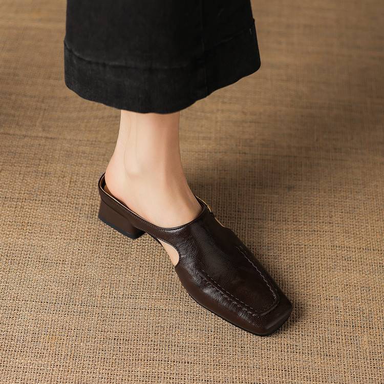 Vyla | Vegan Leather Mules